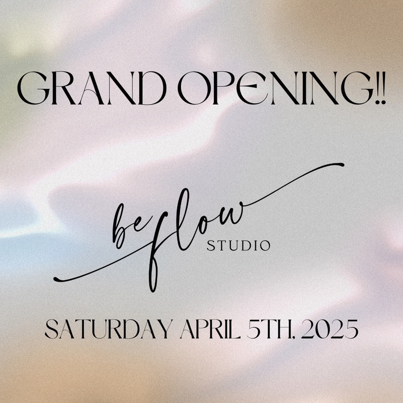 Grand opening, Kamloops BC Be Flow Studio
